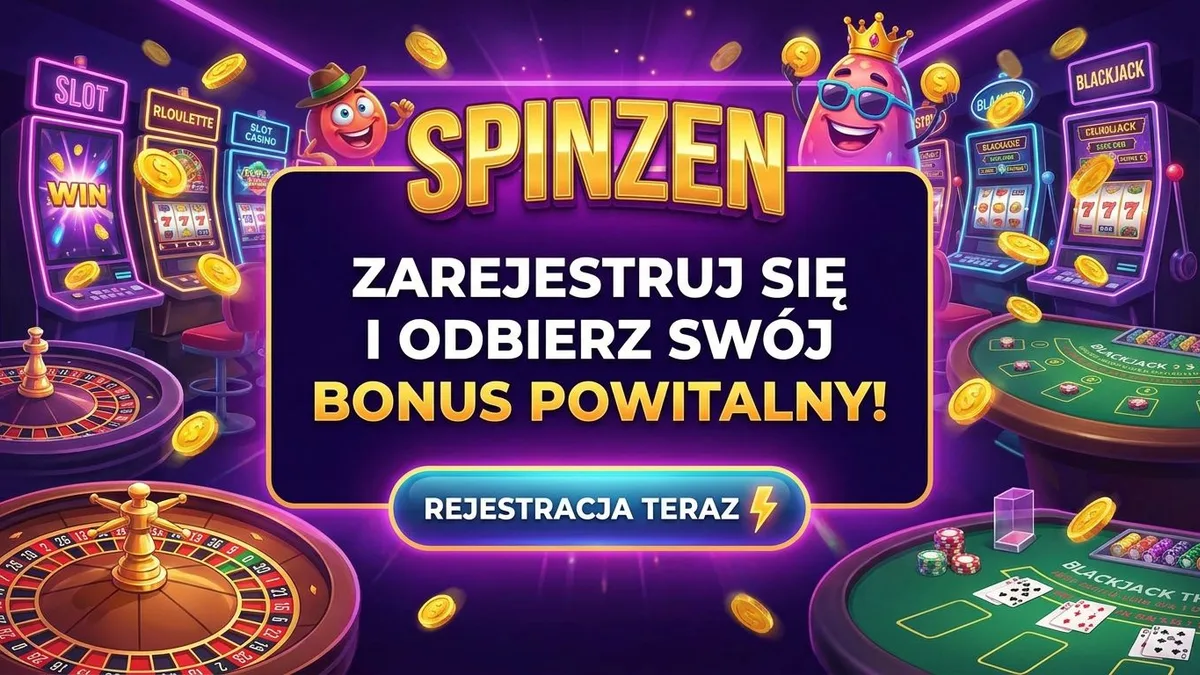 Rejestracja z bonusem Spinzen